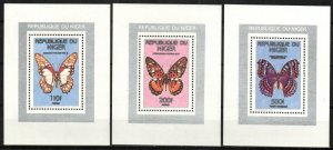 Niger Stamp 823-824, 827  - Butterflies