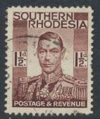 Southern Rhodesia  SG 42   SC# 44   Used  see scan 