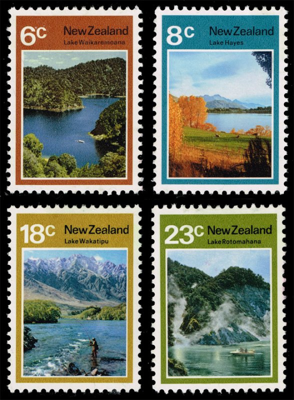 New Zealand #507-510 Lakes Set of 4; Unused (2Stars)