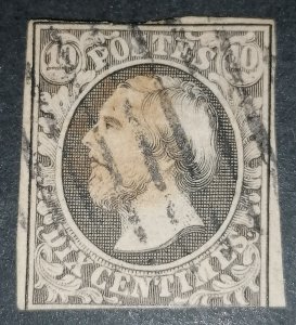 Luxembourg 10c 1852