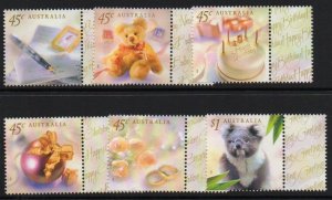 AUSTRALIA SG1896/901 1999 GREETINGS MNH