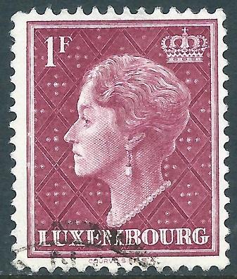 Luxembourg, Sc #254, 1fr Used