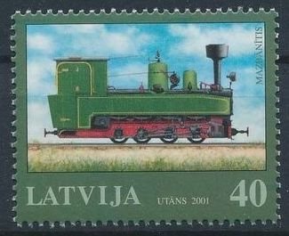 Latvia 2001 #527 MNH. Train