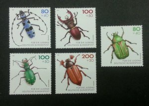 *FREE SHIP Germany Insects 1993 Beetles Bug (stamp) MNH