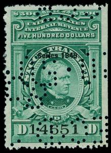 U.S. REV. DATED GREENS RD308  Used (ID # 70173)