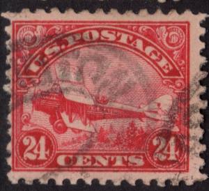 U.S. Scott #C6 24-Cent Airmail Stamp - Used Single