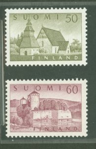 Finland #338-338A Unused