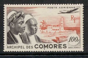 Comoro Is 1950 Comoro Men & Moroni House 10f MLH