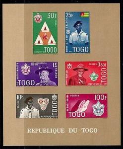 1961	Togo	313-318/B5 Ib	Scouts	6,00 €