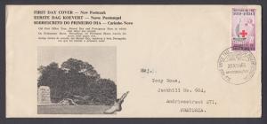 South Africa Sc 285, 2½c Red Cross 1963 cover with OLD POST OFFICE TREE cancel