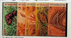 SLOVENIA Sc 1228-32 NH ISSUE OF 2017 - GRAINS