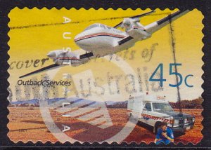 Australia - 2001 - Scott #1971 - used - Outback Services Airplane