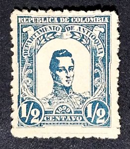 Colombia Antioquia #117 Unused FVF .....................(XPCDB)