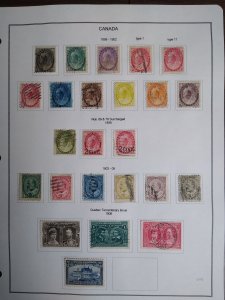 collection on pages Canada 1859-1908 CN: CV $1860