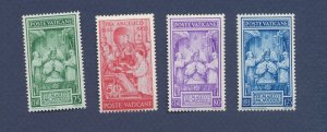 VATICAN - Scott 68-71 - MNH - pope pius XII