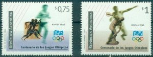 Argentina 1996 MNH Stamps Scott 1920-1921 Sport Olympic Games