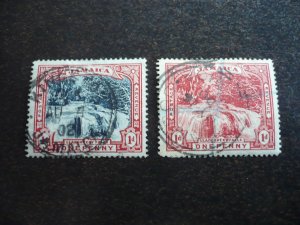 Stamps - Jamaica - Scott# 31-32 - Used Set of 2 Stamps