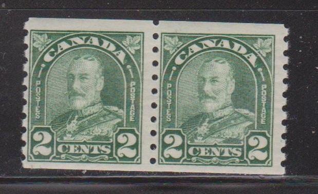 CANADA Scott # 180 MNH - KGV Arch Issue Coil Pair