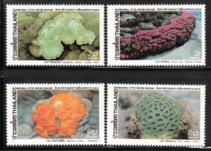 Thailand 1992 Sc1503-6 Coral MNH