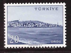 TURKEY Scott 1409 MNH** 32.5x22mm stamp