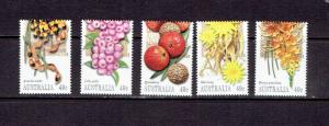 AUSTRALIA - 2002 ABORIGINAL FOOD PLANTS - SCOTT 2081 TO 2085 - MNH