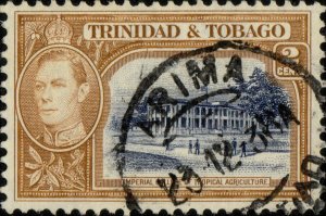 TRINIDAD & TOBAGO 1938  ARIMA/TRINIDAD circle DS with bridge on SG247 -ref831d