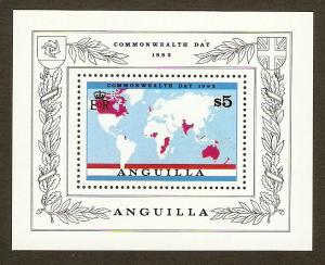 Anguilla #525 NH Commonwealth Day SS