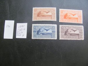 ITALY 1930 HINGED SC C23-26 SET XF $168 (190)