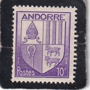 Andorra / French    #    78     MNH