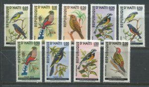 Haiti 1969 set mint NH