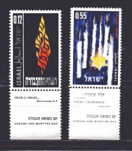 Israel 220-221 MNH w tabs