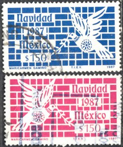 Mexico #1523-1524    Used Set
