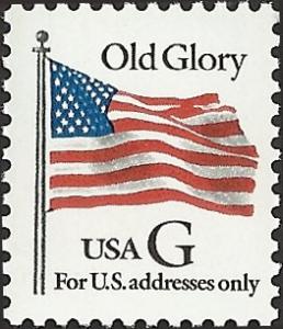 # 2881 MINT NEVER HINGED G STAMP OLD GLORY