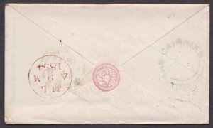 GB SCOTLAND 1854 THE CAIRNIES circular Scots local namestamp on cover.......Y585