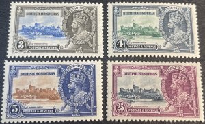 BRITISH HONDURAS # 108-111--MINT/HINGED--COMPLETE SET--1935