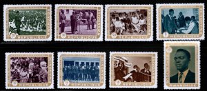 RWANDA Scott 470 -477 MNH** 1972 stamp set