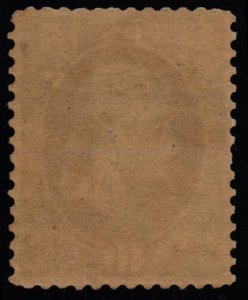 US Scott #209 - VF+ - MNH - 10c Jefferson - American Reengraved - Brown - 1882