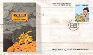 Canada Graphic Novelists Chester Brown FDC 2024