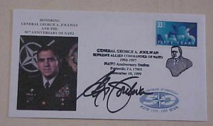 US NATO AUTOGRAPH GENERAL JOULWAN 1999