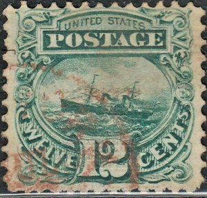 U.S. 117 Used FVF Red Ccl. (20522) 