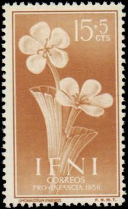 Ifni #78-79, B25-B26, Complete Set(4), 1956, Flowers, Never Hinged