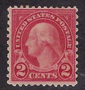 US Scott #579 Mint Hinged F-VF