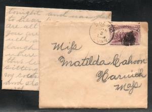 US #231 Noank CT New London Co. DPO 1894 content A585