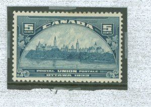 Canada #202v Unused Single