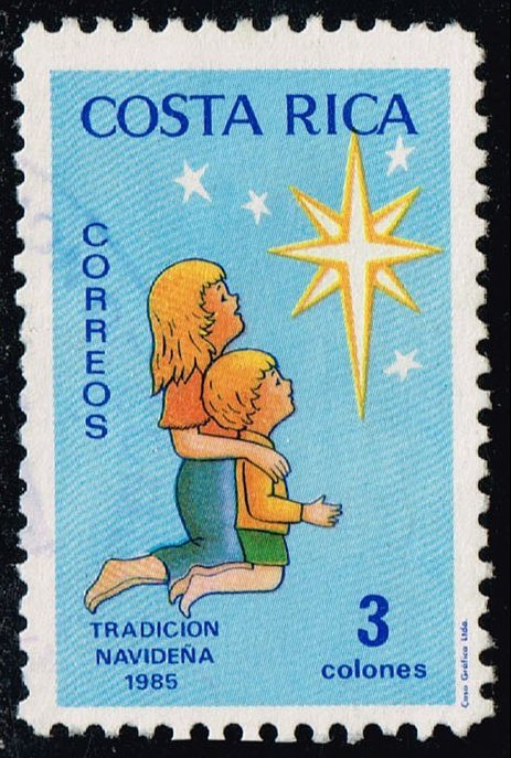 Costa Rica #338A Children and Star; Used (0.25) (3Stars)