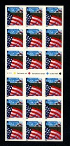 SCOTT 3450a 2000 34 CENT FLAG OVER FARM ISSUE MINT BOOKLET PANE NH VF CAT $16!