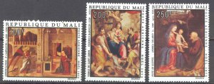 Mali Sc# C205-C207 MNH 1973 Christmas