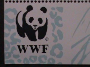 ​KOREA-1998-WWF-WORLD WILDLIFE FUND-LOVELY PANTHERS -CTO SHEET VF- LAST ONE