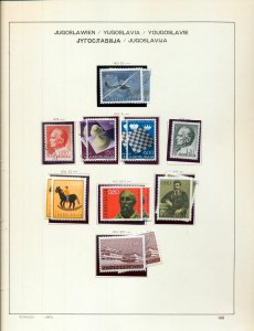 Yugoslavia 1971/72 Space Art Chess Birds M&U on 9 Pages(100+Items)RK929 