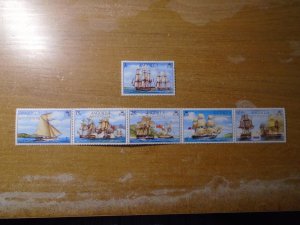 Anguilla  #  259-64   MNH